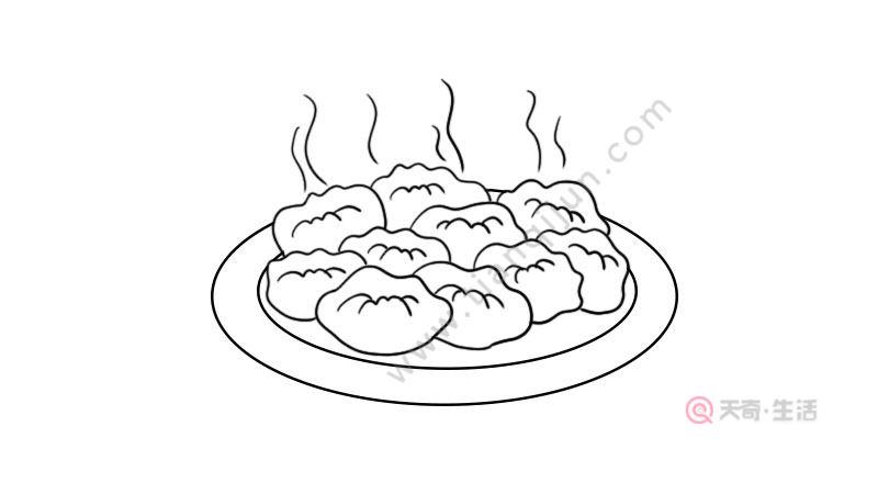 傳統(tǒng)節(jié)日的美食旳簡(jiǎn)筆畫