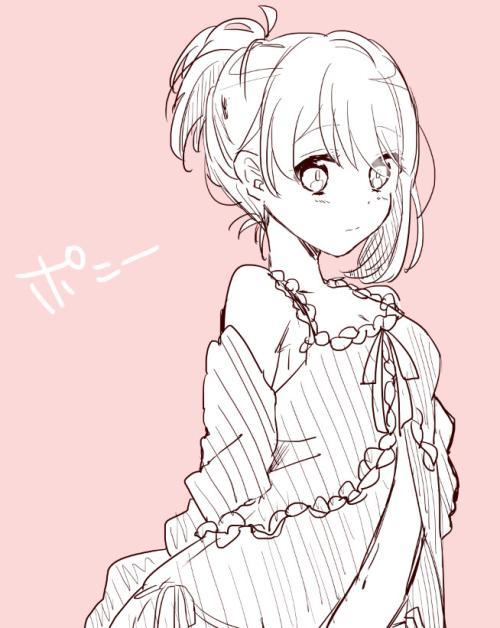 二次元簡(jiǎn)筆畫(huà)上色